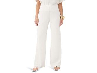 Trina Turk Long Weekend 2 Pant Womens Dress Pants Whitewash : 8, Elastane/Polyester/Viscose