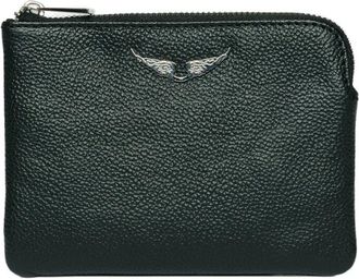 Zadig&Voltaire Mini Uma Wings Grained Leather Pouch