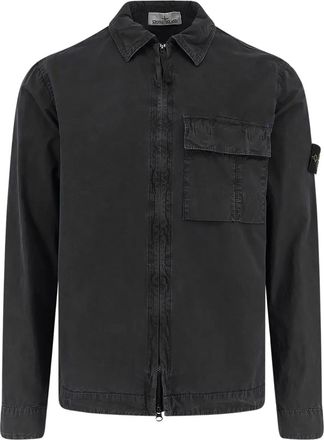Stone Island Hemden Schwarz
