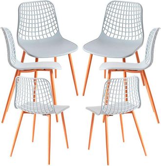 Regalos Miguel Regalos Miguel - Packs Sillas Comedor - Pack 6 Sillas Riva - Gris