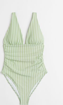 H&M Shape-Badeanzug - Green