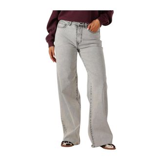 Catwalk Junkie Wide Jeans - Dames - Jeans - Grijs - Maat: W32