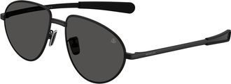 Moncler ME4009 VIZLA 100187 Mens Sunglasses Black Size 55