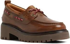 Sperry Top-Sider Authentic Original 3-Eye Lug Sole Boat Shoe in Brown at Nordstrom Rack, Size 9.5