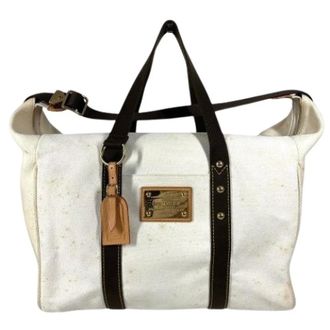 Louis Vuitton Pre-owned Boston Bag - unisex - Louis Vuitton Vintage - Vintage Weekend Bags - White - ONE SIZE - Pre-owned