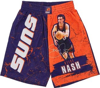 Mitchell & Ness NBA Burst Mesh Basketbalshorts - Heren - Fitness - Veelkleurig - L - Polyester - Fitness