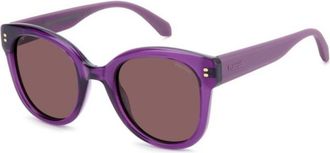 Polaroid PLD 6248/S/X Polarized B3V/KL Womens Sunglasses Purple Size 50