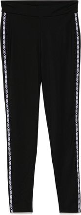 Michael Michael Kors tape sport leggings - women - Elastane/Nylon - S - Black