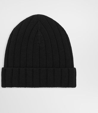 Dolce & Gabbana Cashmere Knit Hat - Man Hats And Gloves Black Onesize