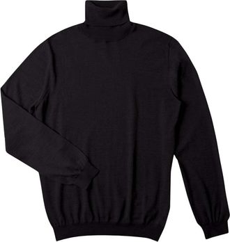 Zanone Gebreide kleding - Heren - Coltruien - Zwart - 2XL - Truien & Vesten