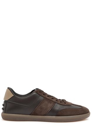Tod's Panelled Leather Sneakers - Black Other - 45 (IT45 / UK11)