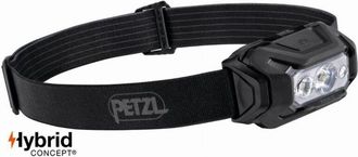 Petzl Linterna Frontal Compacta Petzl Aria 2 Waterproof - 450 L&uacute;menes - Negro - Bater&iacute;a - E070ba00