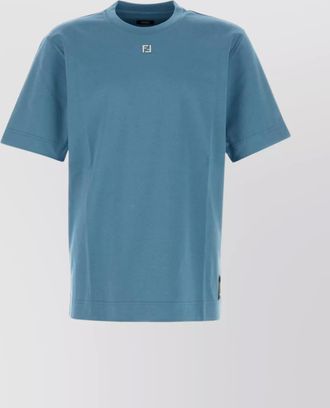 Fendi cotton crew neck t-shirt