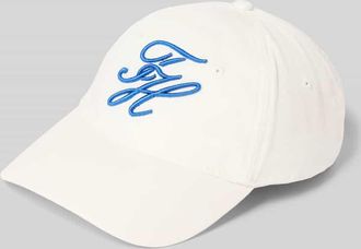 Tommy Hilfiger Basecap aus reiner Baumwolle in Ecru, Gr&ouml;&szlig;e 1