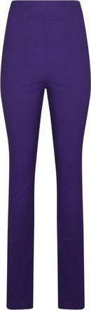 Philosophy di Lorenzo Serafini Slim-fit Broeken - Dames - Slim Fit Broeken - Paars - XS - Polyester - Broeken