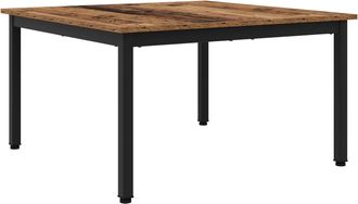 vidaXL Mesa De Caf&eacute; Madera Vieja 80 X 80 X 45 Cm Madera De Ingenier&iacute;a Vidaxl