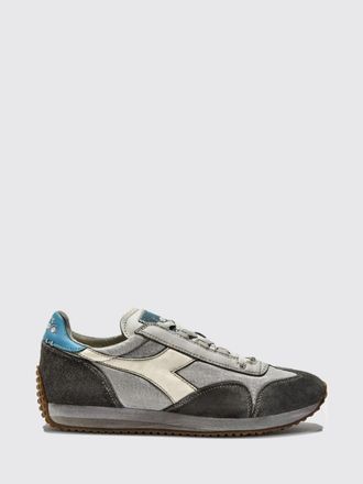 Diadora Sneakers Equipe Dirty Diadora Heritage in camoscio e canvas used