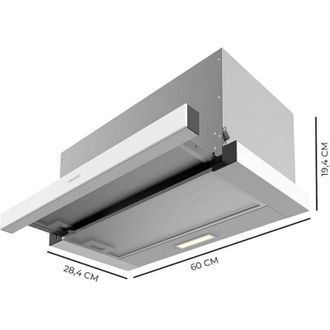 Cecotec Cecotec - Campana Telesc&oacute;pica Bolero Flux Tlm 603500 White A
