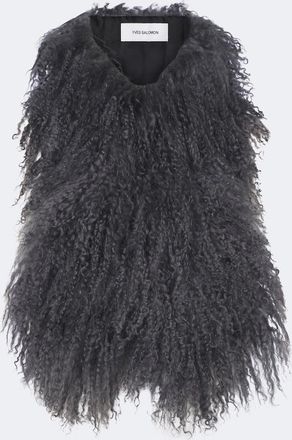 Yves Salomon Shearling scarf
