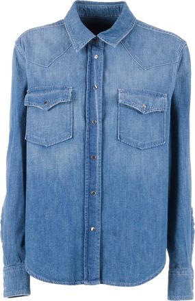 Dondup Classic Denim Flap Shirt
