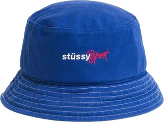 St&uuml;ssy Sports Bucket Hat Navy 1321254-NAVY