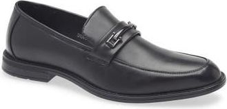 Geoffrey Beene Faux Leather Loafer in Black at Nordstrom Rack, Size 10.5
