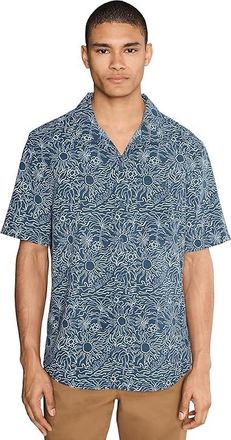 Royal Robbins Salathe Sun Shirt Short Sleeve Mens Clothing Orion Blue Solar Print : 2XL, Polyester