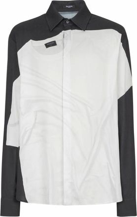 Balmain Hombre, Camisas, Blanco, Talla: XL