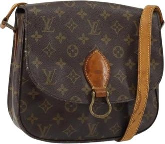 Louis Vuitton Pre-owned Cross Body Bags, female, Brown, Size: ONE SIZE Pre-owned Canvas Cross Body Bag