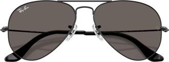 Ray-Ban Aviator Classic - unisex - Zonnebrillen - Zwart - 58 MM - Accessoires