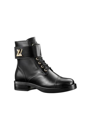 Louis Vuitton Wonderland Flat Ranger Boots Size 38