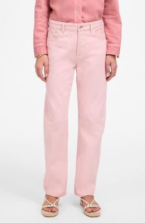 Madewell The Darted Barrel-Leg Jeans in Subtle Blossom at Nordstrom Rack, Size 33