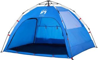 vidaXL Vidaxl - Tenda da Spiaggia 2Persone Azzurro Rilascio Rapido Impermeabile