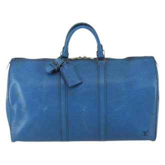 Louis Vuitton Pre-owned Keepall bag - unisex - Louis Vuitton Vintage - Vintage Weekend Bags - Blue - ONE SIZE - Pre-owned