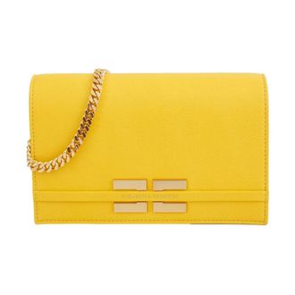 Elisabetta Franchi Shoulder Bag - female - Elisabetta Franchi - Cross Body Bags - Yellow - ONE SIZE - Bags