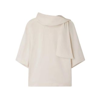 SOEUR Blouses, female, Beige, Size: XS Helena T-Shirt