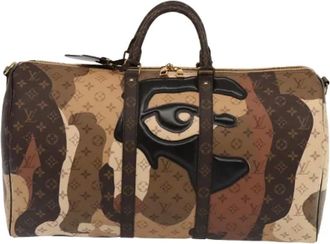 Louis Vuitton Pre-owned borse a mano di tela - - Pre-owned - Donna - Marrone - ONE SIZE