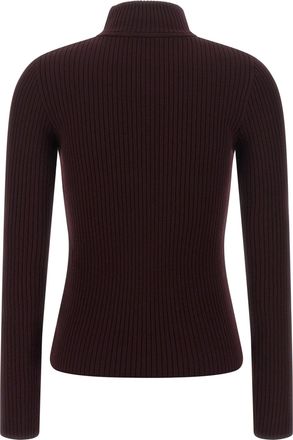 Courr&egrave;ges Reedition Sweater - Burgundy