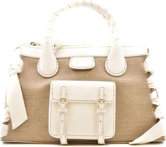 Chlo&eacute; Stijlvolle Tas - Dames - Schoudertassen - Wit - ONE Size - Leer - Tassen