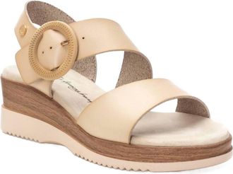Xti Womens Wedge Sandals In Beige