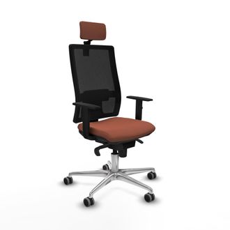 Piqueras y Crespo Piqueras Et Crespo Horna Silla De Oficina Marr&oacute;n Regulable