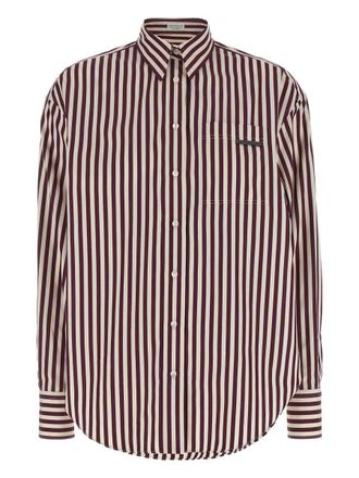 Brunello Cucinelli Striped Cotton Shirt