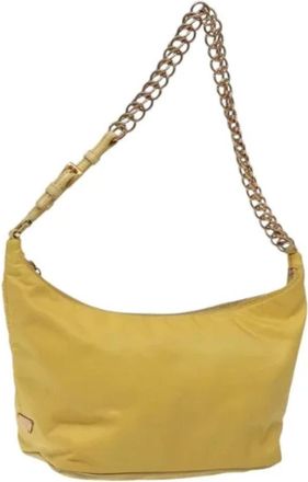 Prada Pre-owned Nylon borse-prada - - Pre-owned - Donna - Giallo - ONE SIZE