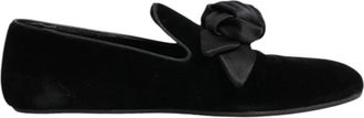 Dolce & Gabbana Zwarte Su&egrave;de Rose Slip-On Loafers - Heren - Loafers - Zwart - 43 EU - Su&egrave;de - Schoenen