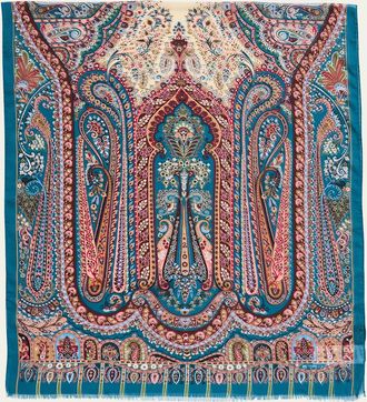 Etro Boheme Paisley Silk Scarf
