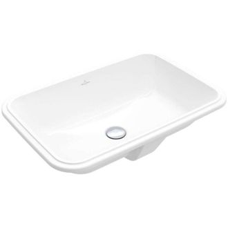 Villeroy & Boch Architectura - Lavabo Encastrado, 57x37 Cm, Con Rebosadero, Blanco Alpino 5a776001