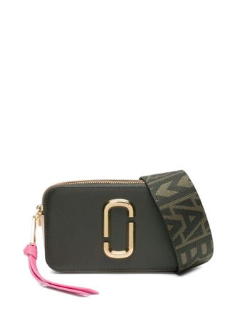 Marc Jacobs The Leather Snapshot crossbody bag - Green