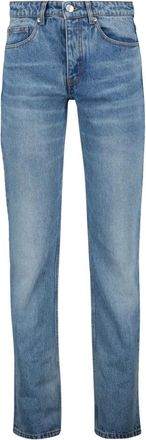 Ami Jeans, Heren, Blauw, W30, Denim, Klassieke Denim Straight Jeans