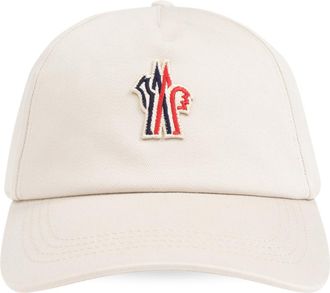 Moncler Grenoble baseballpet met logo-patch