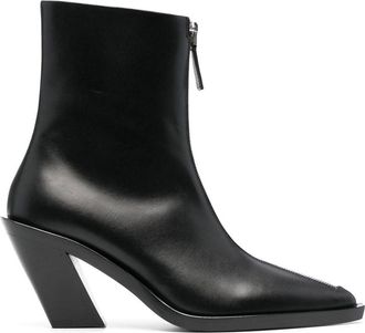 Elleme sculpted 85mm block-heel boots - women - Calf Leather/Calf Leather/Calf Leather - 35 - Black